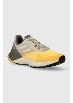 adidas TERREX buty Soulstride RAIN.RDY męskie kolor szary IG8029 ze sklepu ANSWEAR.com w kategorii Buty trekkingowe męskie - zdjęcie 169887339