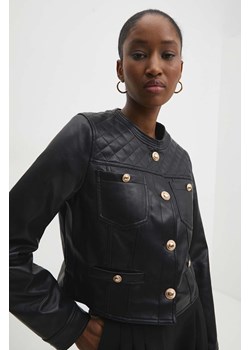 Answear Lab kurtka damska kolor czarny przejściowa ze sklepu ANSWEAR.com w kategorii Kurtki damskie - zdjęcie 169887789