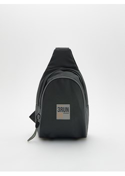 Reserved - Plecak z naszywką - ciemnoszary ze sklepu Reserved w kategorii Plecaki - zdjęcie 169888427