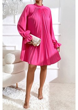 Sukienka RITUALDA FUCHSIA ze sklepu Ivet Shop w kategorii Sukienki - zdjęcie 169889116
