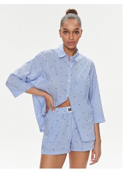 DKNY Piżama YI50008 Niebieski Regular Fit ze sklepu MODIVO w kategorii Piżamy damskie - zdjęcie 169895786