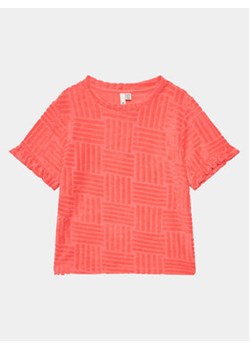Pieces KIDS T-Shirt 17139129 Różowy Loose Fit ze sklepu MODIVO w kategorii Bluzki dziewczęce - zdjęcie 169895957
