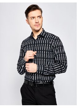KARL LAGERFELD Koszula 605003 501689 Czarny Slim Fit ze sklepu MODIVO w kategorii Koszule męskie - zdjęcie 169896016