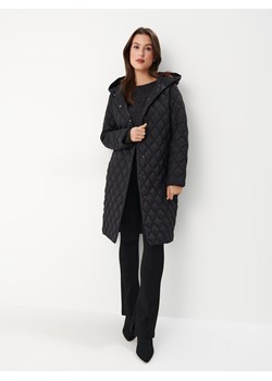 Mohito - Pikowany płaszcz - czarny ze sklepu Mohito w kategorii Płaszcze damskie - zdjęcie 169903396