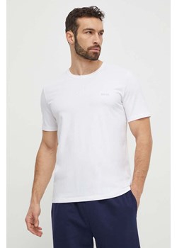 BOSS t-shirt lounge kolor biały melanżowy ze sklepu ANSWEAR.com w kategorii T-shirty męskie - zdjęcie 169904295