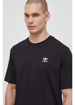 adidas Originals t-shirt bawełniany Essential Tee męski kolor czarny z aplikacją IR9690 ze sklepu ANSWEAR.com w kategorii T-shirty męskie - zdjęcie 169904345