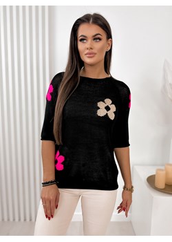 sweter kinana czarny one size ze sklepu UBRA w kategorii Swetry damskie - zdjęcie 169904885