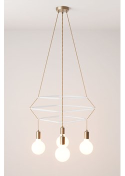 H & M - Żyrandol Cage Z 4 Żarówkami - Czarny ze sklepu H&M w kategorii Lampy wiszące - zdjęcie 169907527