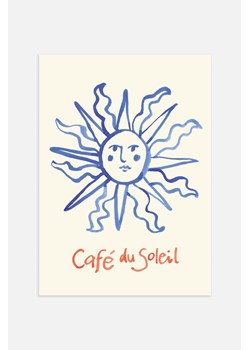 H & M - Cafe Du Soleil Plakat - Pomarańczowy ze sklepu H&M w kategorii Plakaty - zdjęcie 169907647