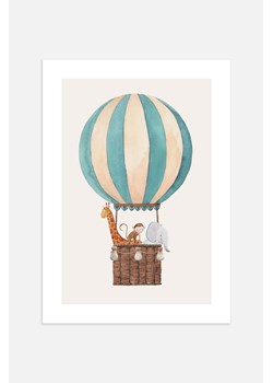 H & M - The Balloon Ride Plakat - Pomarańczowy ze sklepu H&M w kategorii Plakaty - zdjęcie 169907665