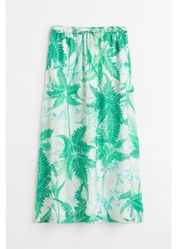H & M - Spódnica do połowy łydki - Zielony ze sklepu H&M w kategorii Spódnice - zdjęcie 169907669