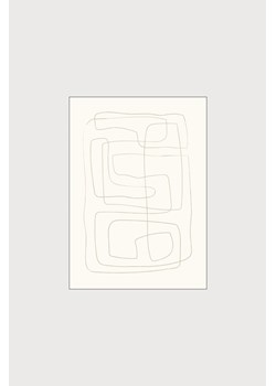 H & M - Sommer Art Studio - Lines 01 - Biały ze sklepu H&M w kategorii Dekoracje ścienne - zdjęcie 169907776
