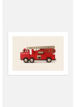 H & M - Fire Truck Plakat - Czerwony ze sklepu H&M w kategorii Dekoracje ścienne - zdjęcie 169907826