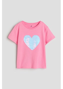 H & M - Top - Różowy ze sklepu H&M w kategorii Bluzki dziewczęce - zdjęcie 169907936