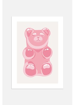 H & M - Gummy Bear Plakat - Różowy ze sklepu H&M w kategorii Pokój dziecięcy - zdjęcie 169907946