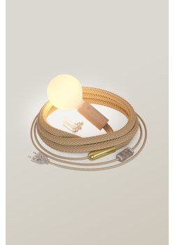 H & M - Drewniana Lampa Ścienna Snake Z Żarówką - Pomarańczowy ze sklepu H&M w kategorii Żarówki - zdjęcie 169907947