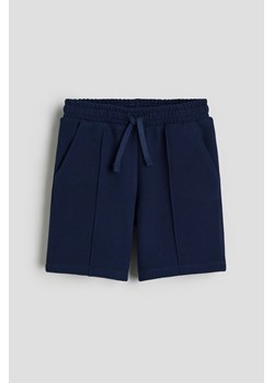 H & M - Dżersejowe szorty z kantami - Niebieski ze sklepu H&M w kategorii Spodenki chłopięce - zdjęcie 169907985