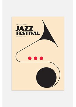 H & M - Jazz Festival Plakat - Pomarańczowy ze sklepu H&M w kategorii Plakaty - zdjęcie 169908178