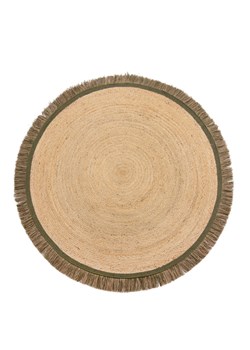 H & M - Kahana Jute Neutral Circle Rug - Zielony ze sklepu H&M w kategorii Dywany - zdjęcie 169908199
