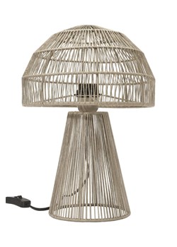 H & M - Lampa Stołowa Porcini 37 Cm - Pomarańczowy ze sklepu H&M w kategorii Lampy stołowe - zdjęcie 169908268