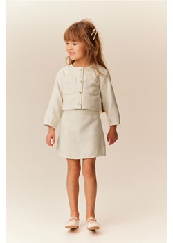 H & M - Trapezowa spódnica - Biały ze sklepu H&M w kategorii Spódnice dziewczęce - zdjęcie 169908369