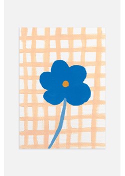 H & M - Flower On A Table Plakat - Niebieski ze sklepu H&M w kategorii Plakaty - zdjęcie 169908396