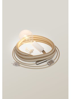 H & M - Lampa Ścienna Snake Z Żarówką - Biały ze sklepu H&M w kategorii Lampy ścienne - zdjęcie 169908467