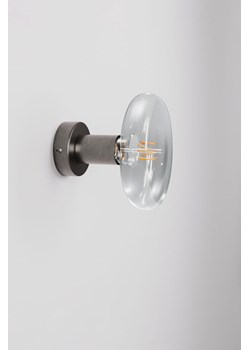 H & M - Drewniana Lampa Ścienna Z Żarówką - Szary ze sklepu H&M w kategorii Lampy ścienne - zdjęcie 169908517