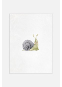 H & M - Little Snail Plakat - Zielony ze sklepu H&M w kategorii Plakaty - zdjęcie 169908537