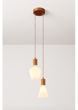 H & M - Lampa Sufitowa Z 2 Żarówkami - Pomarańczowy ze sklepu H&M w kategorii Lampy wiszące - zdjęcie 169908667