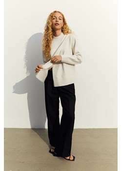 H & M - MAMA Sweter Before & After - Biały ze sklepu H&M w kategorii Swetry ciążowe - zdjęcie 169908775