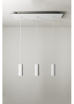 H & M - Metalowa Lampa Sufitowa Z 3 Reflektorkami - Biały ze sklepu H&M w kategorii Lampy wiszące - zdjęcie 169909257