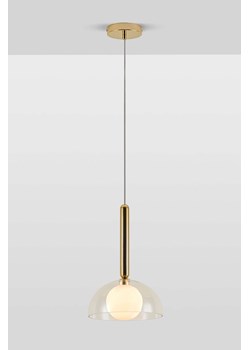 H & M - Lampa sufitowa ze szklaną kopułą - Złoty ze sklepu H&M w kategorii Lampy wiszące - zdjęcie 169909259