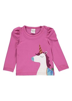Fred´s World by GREEN COTTON Koszulka &quot;Hello unicorn&quot; w kolorze różowym ze sklepu Limango Polska w kategorii Kaftaniki i bluzki - zdjęcie 169909776