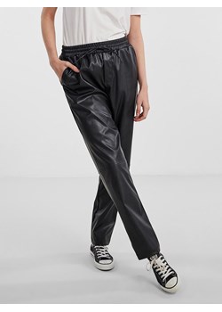Pieces Spodnie &quot;Selma&quot; w kolorze czarnym ze sklepu Limango Polska w kategorii Spodnie damskie - zdjęcie 169910018