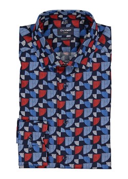 OLYMP Koszula &quot;Luxor&quot; - Modern fit - w kolorze niebiesko-czerwonym ze sklepu Limango Polska w kategorii Koszule męskie - zdjęcie 169910316