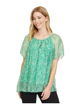 CARTOON Bluzka w kolorze zielono-białym ze sklepu Limango Polska w kategorii Bluzki damskie - zdjęcie 169910589