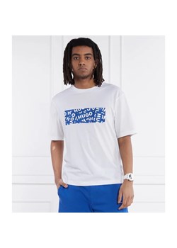 Hugo Blue T-shirt Nalayo | Regular Fit ze sklepu Gomez Fashion Store w kategorii T-shirty męskie - zdjęcie 169911008