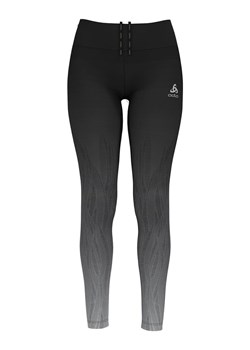 Odlo Legginsy &quot;Zeroweigt&quot; w kolorze czarno-szarym do biegania ze sklepu Limango Polska w kategorii Spodnie damskie - zdjęcie 169912535