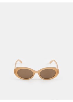 Sinsay - Okulary przeciwsłoneczne - brązowy ze sklepu Sinsay w kategorii Okulary przeciwsłoneczne damskie - zdjęcie 169913769
