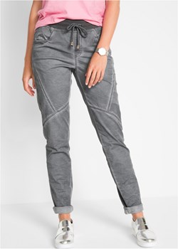 "Spodnie bojówki z efektem ""used""" ze sklepu bonprix w kategorii Spodnie damskie - zdjęcie 169928075
