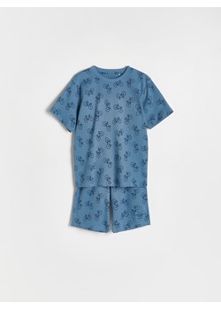 Reserved - Dwuczęściowa piżama z nadrukiem - granatowy ze sklepu Reserved w kategorii Piżamy dziecięce - zdjęcie 169935397