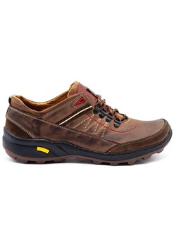 Męskie buty trekkingowe 274GT brązowe ze sklepu butyolivier w kategorii Buty trekkingowe męskie - zdjęcie 169951929