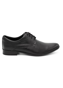 Buty męskie skórzane wizytowe 263LU czarne ze sklepu butyolivier w kategorii Buty eleganckie męskie - zdjęcie 169955908