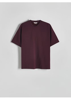 Reserved - T-shirt boxy - kasztanowy ze sklepu Reserved w kategorii T-shirty męskie - zdjęcie 169959288