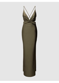 Sukienka wieczorowa z wiązanym detalem ze sklepu Peek&Cloppenburg  w kategorii Sukienki - zdjęcie 169960116