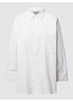 Bluzka koszulowa z kieszenią na piersi ze sklepu Peek&Cloppenburg  w kategorii Koszule damskie - zdjęcie 169960157