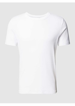 T-shirt z efektem prążkowania ze sklepu Peek&Cloppenburg  w kategorii T-shirty męskie - zdjęcie 169960175
