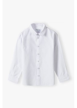 Elegancka biała koszula chłopięca z długim rękawem ze sklepu 5.10.15 w kategorii Koszule chłopięce - zdjęcie 169960476