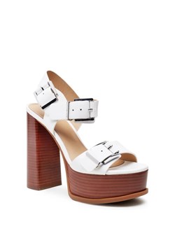 Michael Kors Skórzane sandały na słupku COLBY ze sklepu Gomez Fashion Store w kategorii Sandały damskie - zdjęcie 169960535